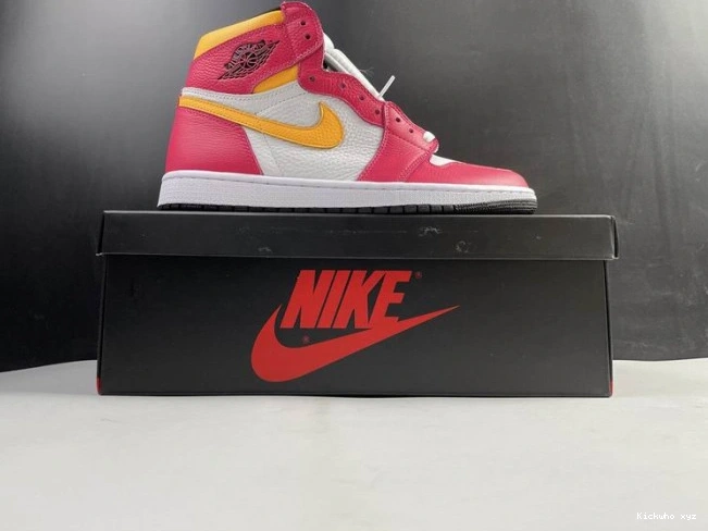 1 Fusion OGLight 555088-603 High Air Jordan Red 0804
